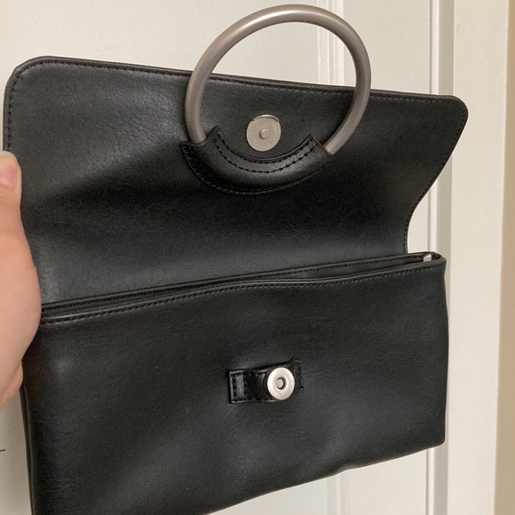 Matt & Nat Silver Hoop Clutch Bag - Picture 5 of 8